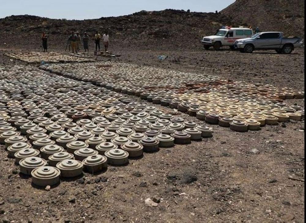 مسام: نزع 8,683 لغم خلال الشهر الماضي