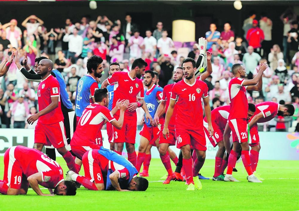 «النشامى»يسقطون البطل في مفاجأة أولى