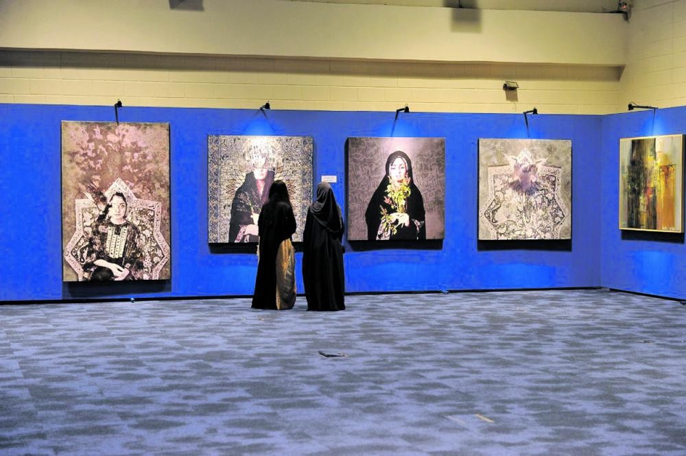 80 عملا فنيا بمعرض «الخبر كانفاس»