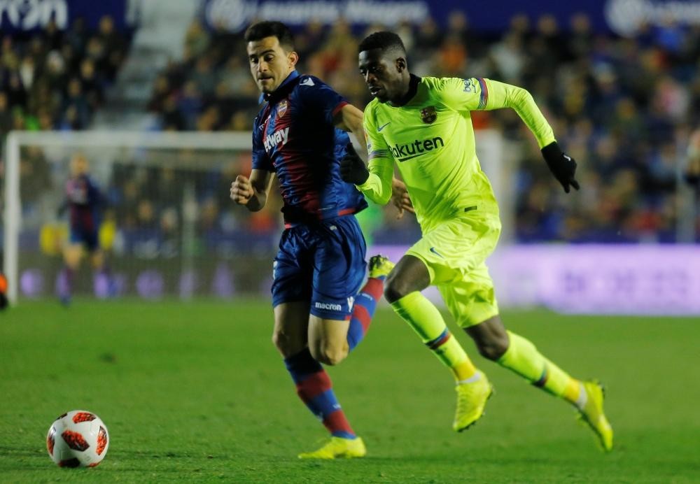 «برشلونة» يسقط أمام «ليفانتي»