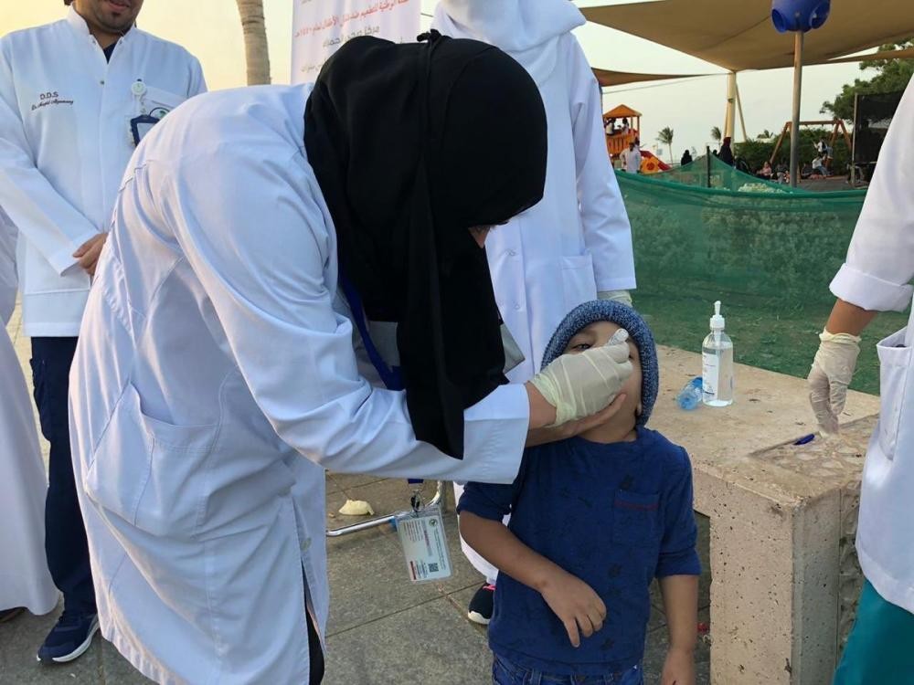 تطعيم 200 ألف طفل ضد شلل الأطفال