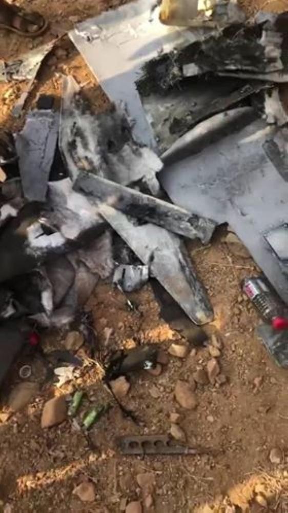إسقاط ثالث طائرة مسيرة للانقلابيين خلال شهر