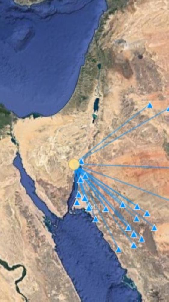 هزة أرضية بقوة ٣.٨ درجة شمال غرب «حقل»
