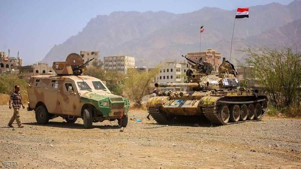 مقتل وإصابة عشرات الانقلابين في تعز
