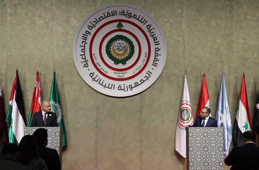 «أبو الغيط» يشيد بـ«إعلان بيروت»