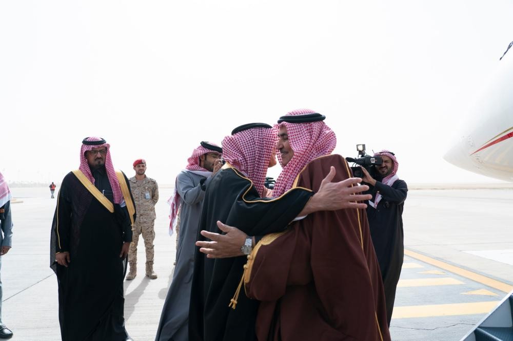 وزير خارجية البحرين يصل الرياض