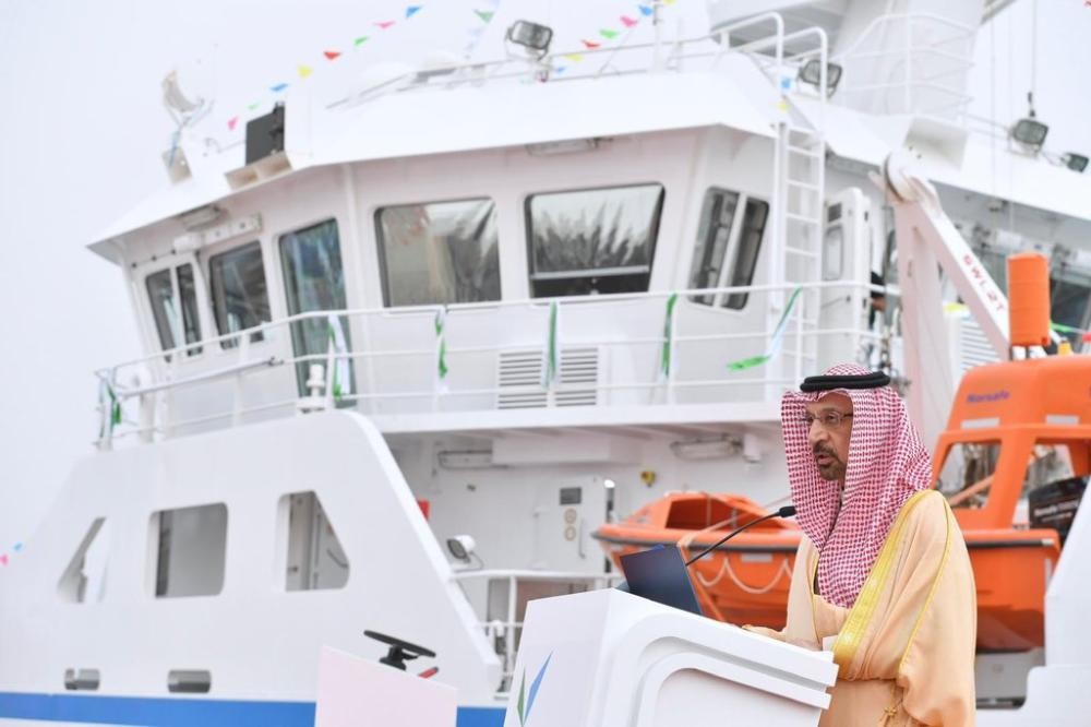 وزير الطاقة يدشّن سفينة الأبحاث العلمية «ناجل»