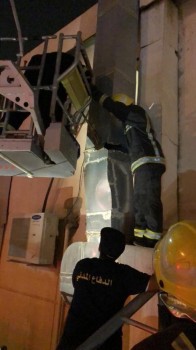 إنقاذ شخص احتجز 4 أيام فى «مدخنة» بالرياض