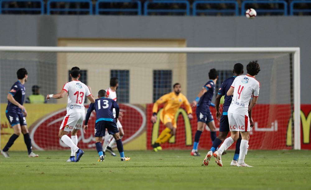 تعادل «الزمالك» و«بيراميدز» بالدوري المصري