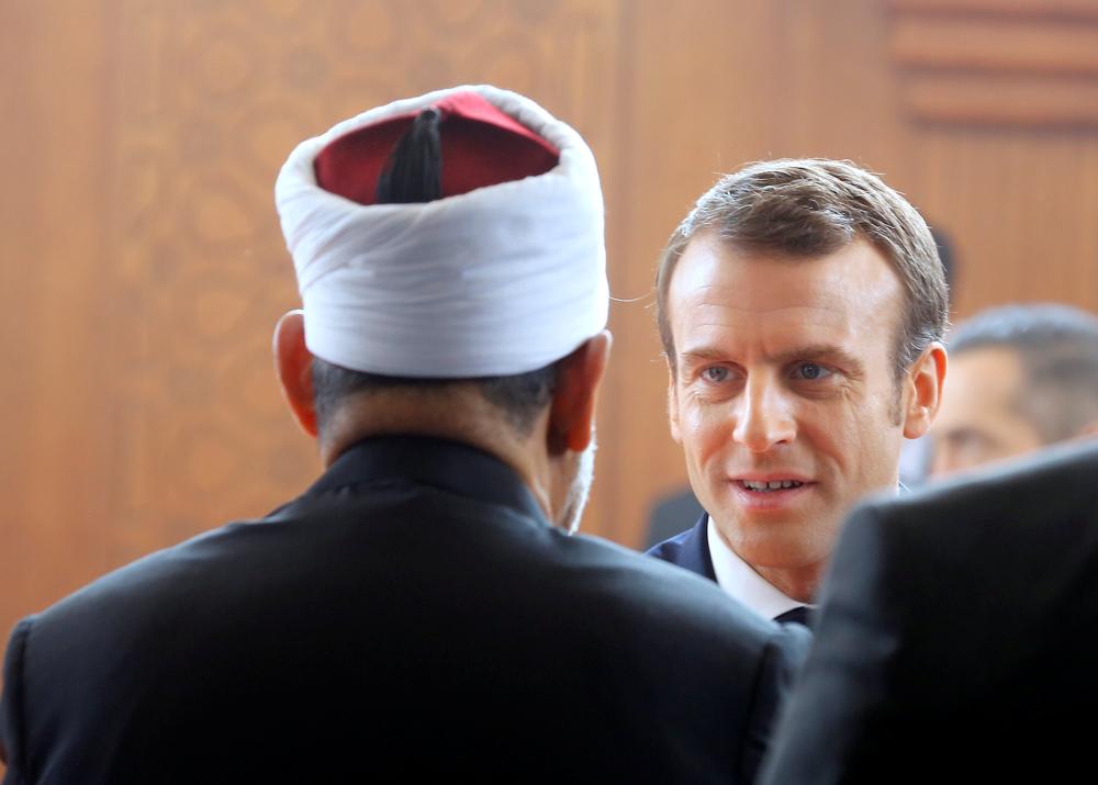 ماكرون يختتم زيارته للقاهرة