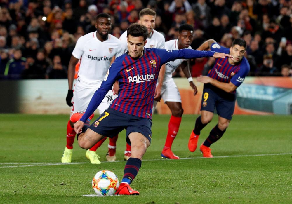 «برشلونة» يكتسح «إشبيلية» بسداسية 