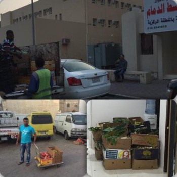 بالصور.. رفع 68 «بسطة» بوسط الدمام
