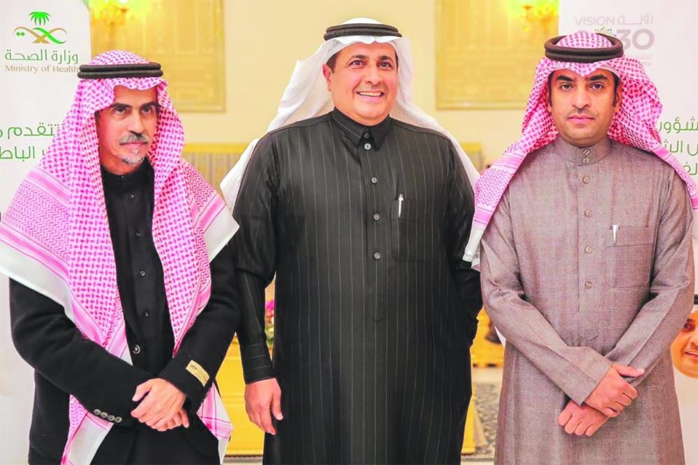 الشؤون الصحية بحفر الباطن تكرم العبيوي