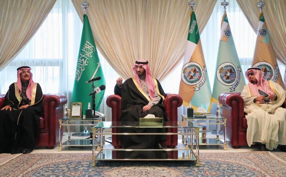 وزير الحرس الوطنى يستقبل أمراء الأفواج 