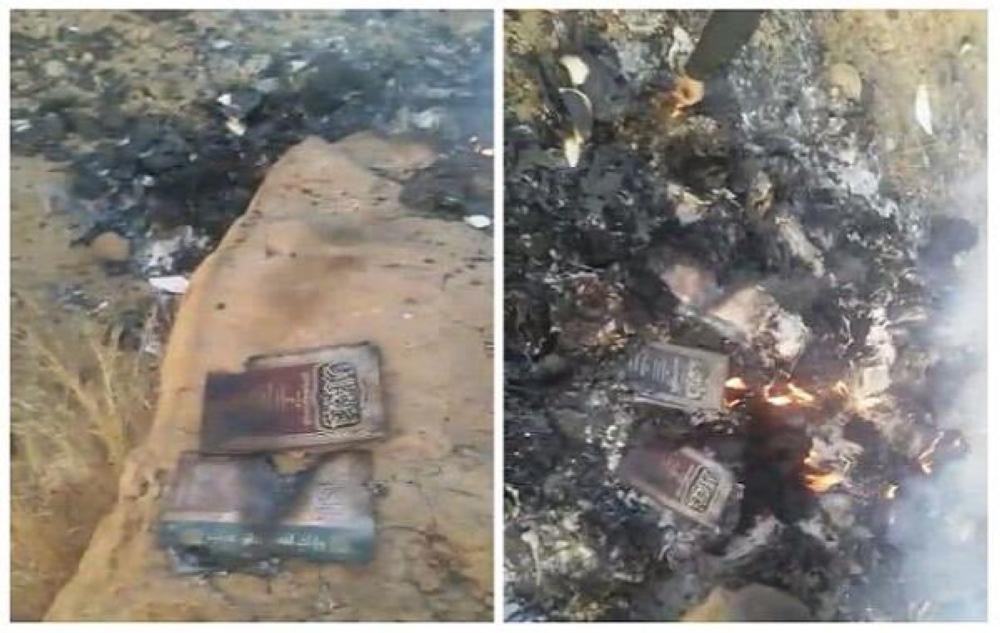 الحوثيون يحرقون مكتبة الجامع الكبير بصنعاء