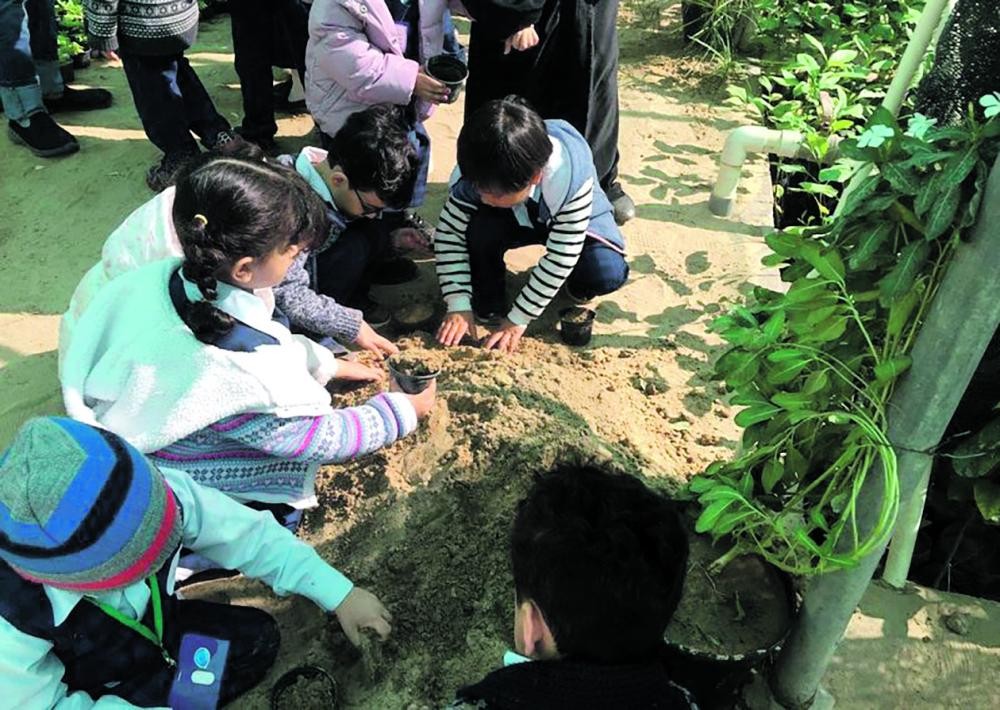 120 طالبا في مهمة «خضراء»