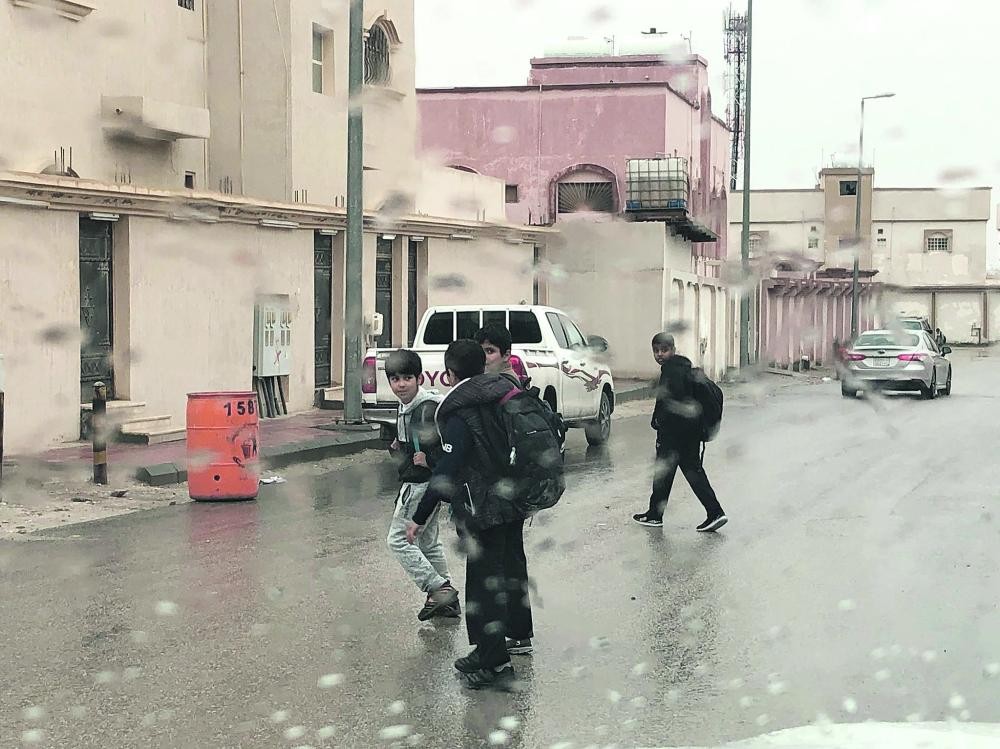 تواصل الأمطار على محافظات الشرقية دون حوادث