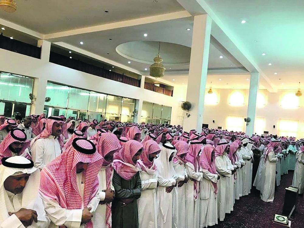 «بارق» تحتضن جثمان المبتعث البارقي