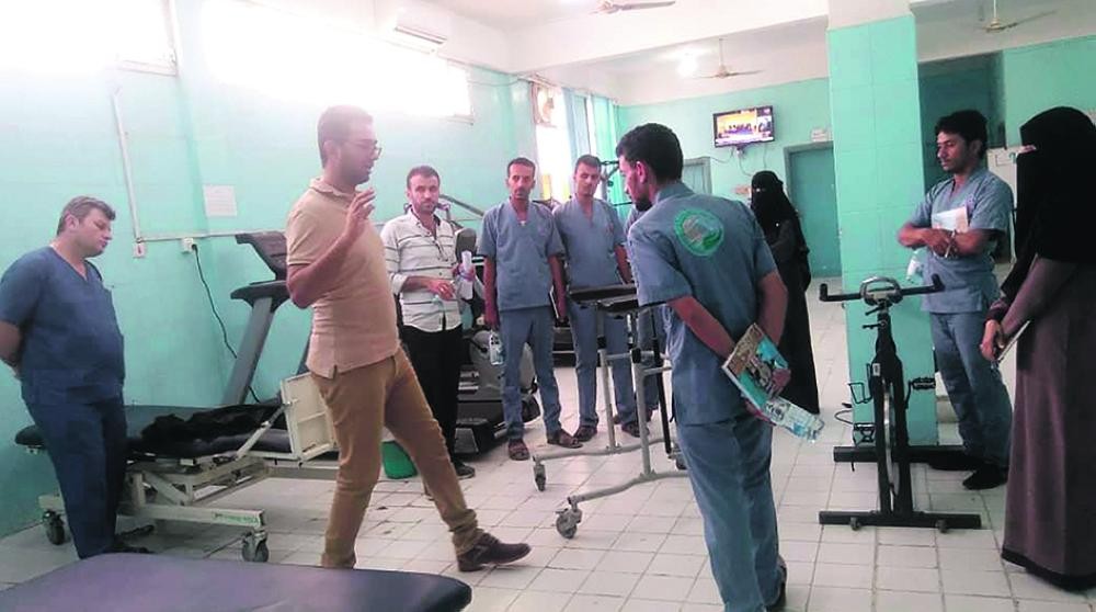 بدء برنامج التدريب السعودي لـ «فنيي الأطراف» بمأرب