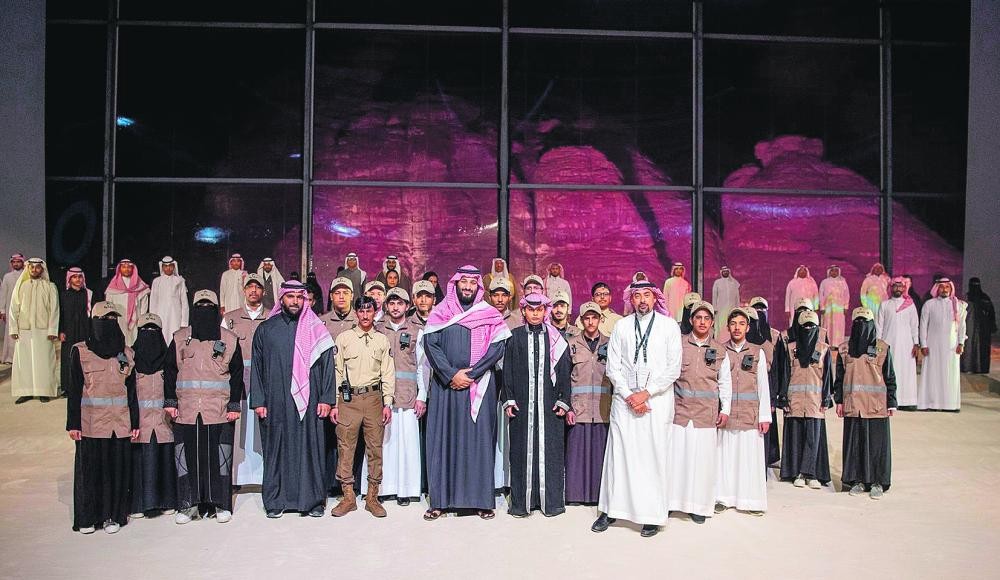 ولي العهد يرعى حفل تدشين «رؤية العلا»