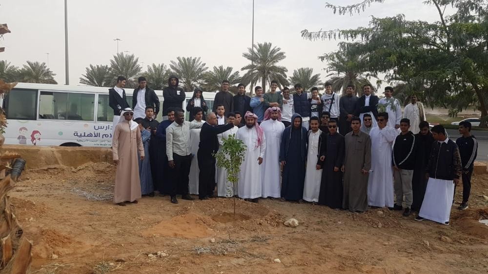 تدشن مبادرة الحزام الأخضر بالرياض .. 5 ملايين شجرة سنوياً
