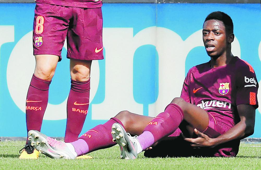 ديمبلي ينعش برشلونة أمام بلد الوليد