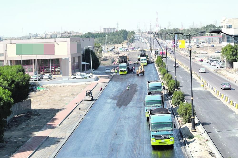 فتح المسار الجنوبي من طريق أُحد بالقطيف