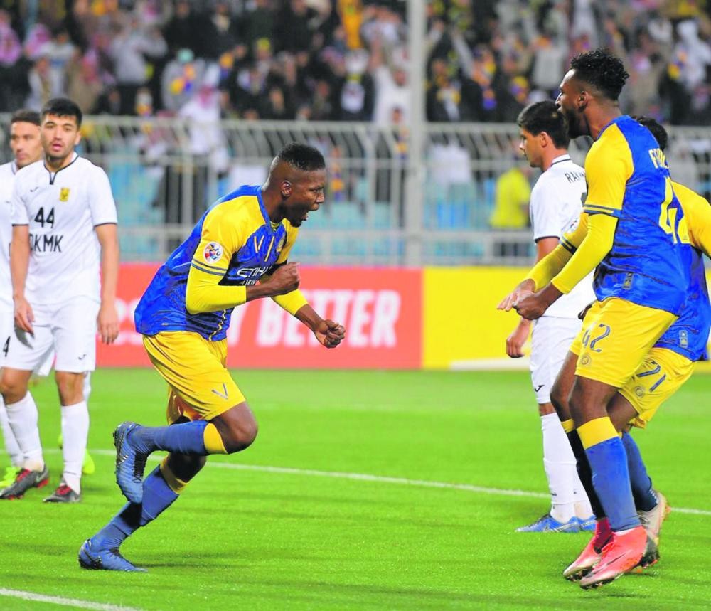 النصر برباعية يقتحم أسوار الآسيوية