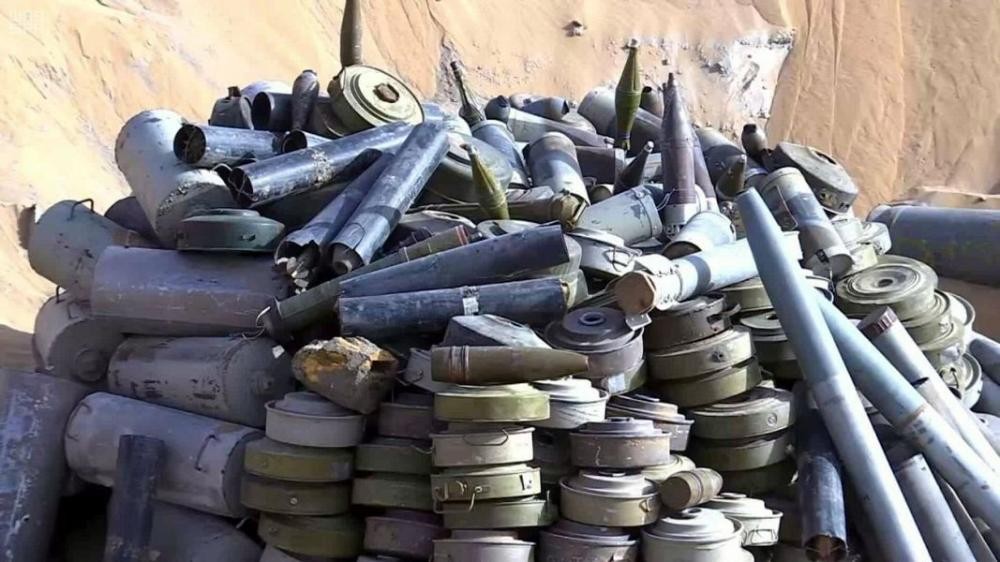 'مسام' ينزع 2359 لغمًا حوثياً