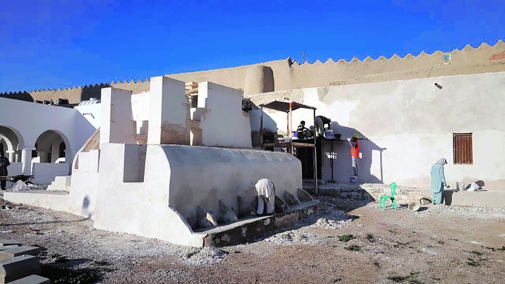 بدء أعمال ترميم قصر إبراهيم التاريخي