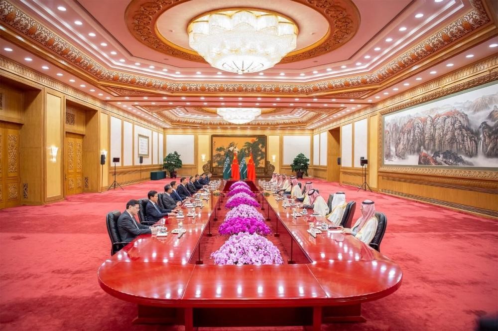 ولي العهد : الفرص الاستثمارية مع الصين كبيرة جداً