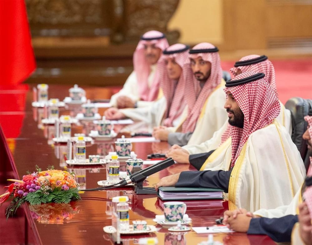 ولي العهد : الفرص الاستثمارية مع الصين كبيرة جداً