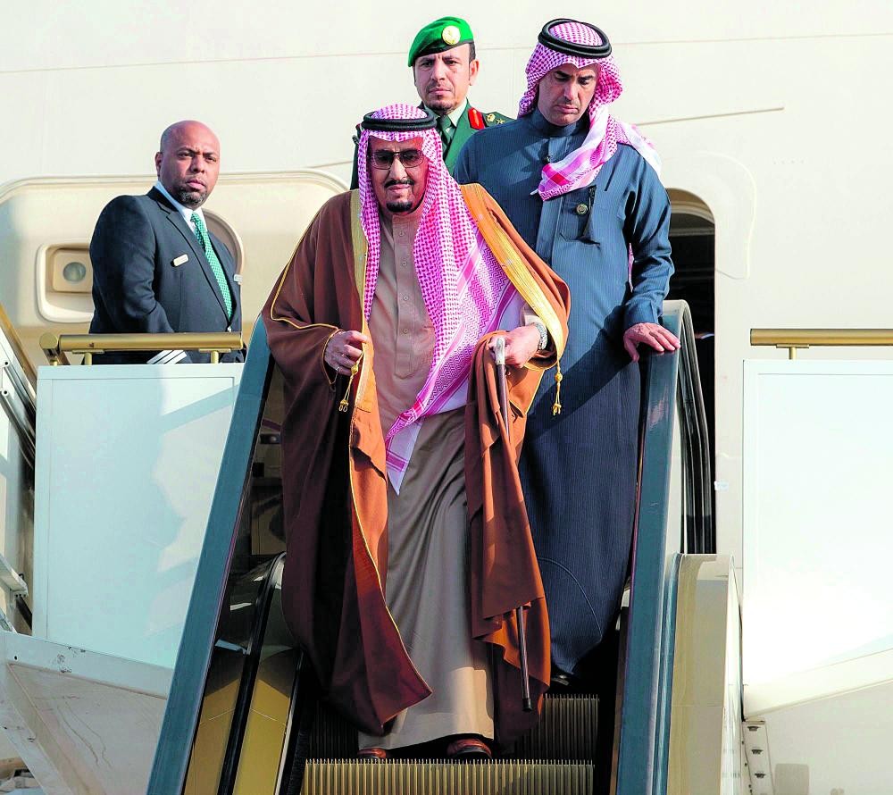 الملك يرأس وفد المملكة في القمة العربية الأوروبية