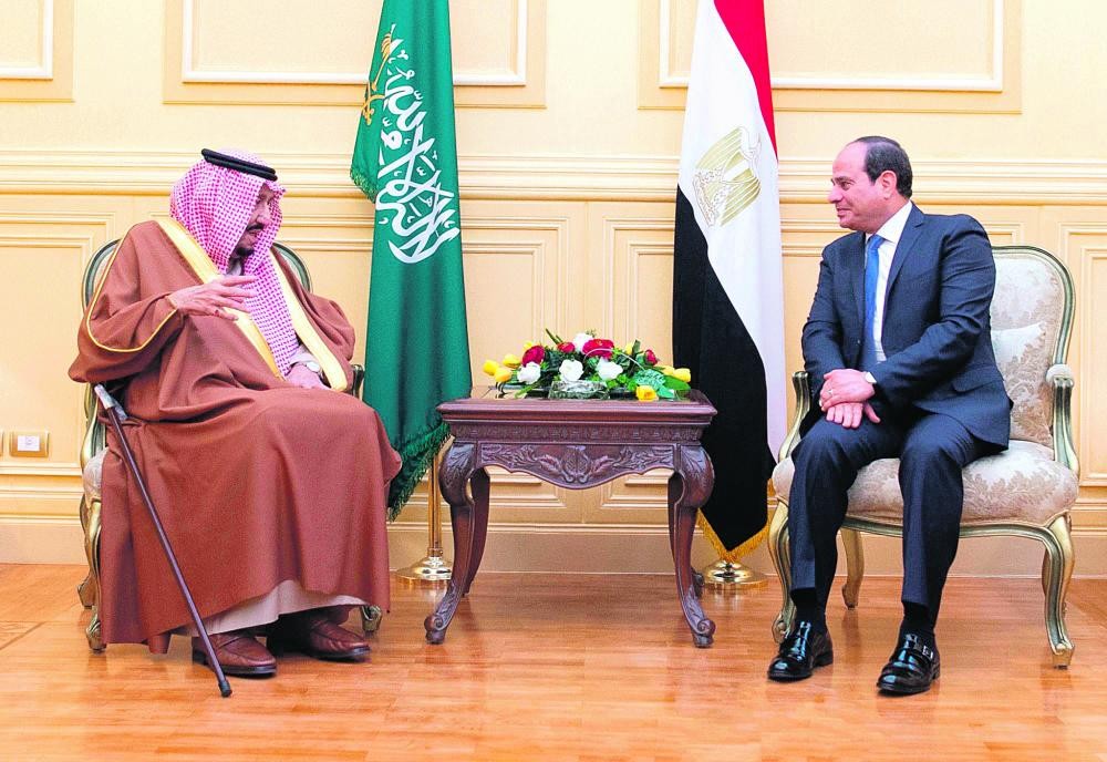 الملك يرأس وفد المملكة في القمة العربية الأوروبية