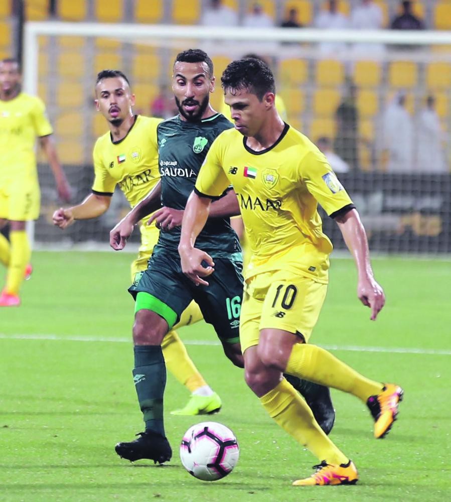 الأهلي يواجه الوصل بأكثر من فرصة