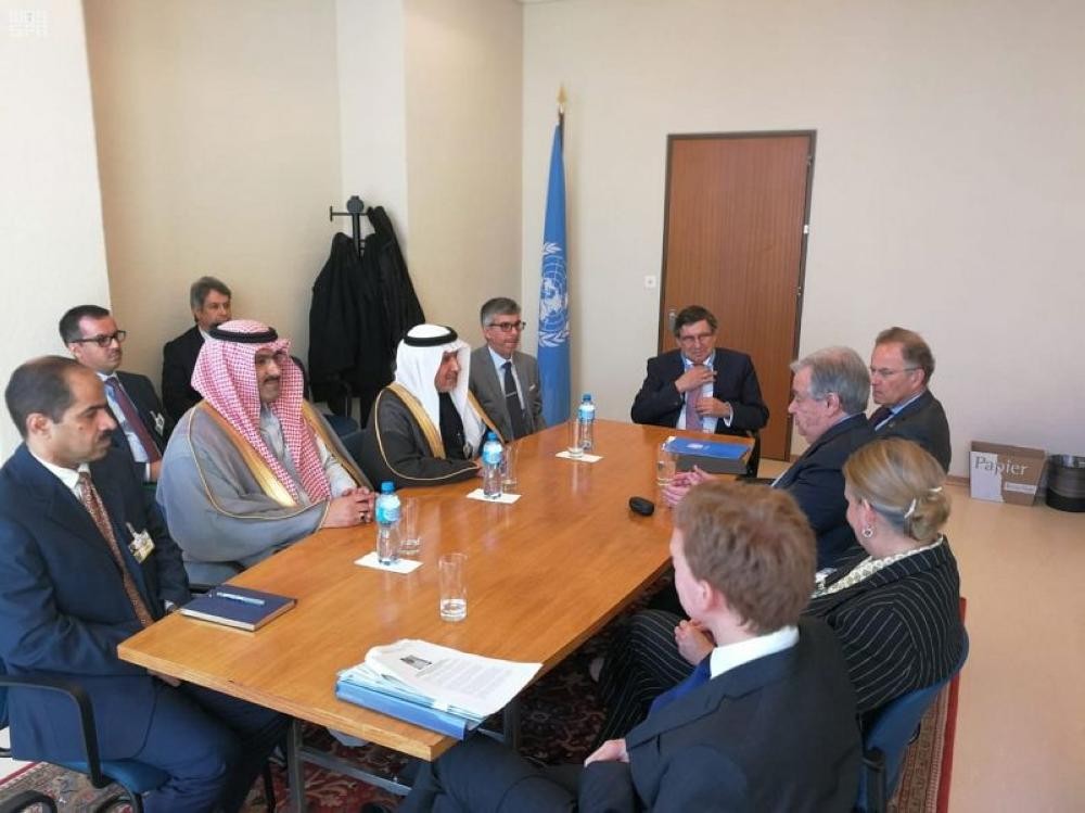 الأمين العام للأمم المتحدة يثمن دعم المملكة لليمن 