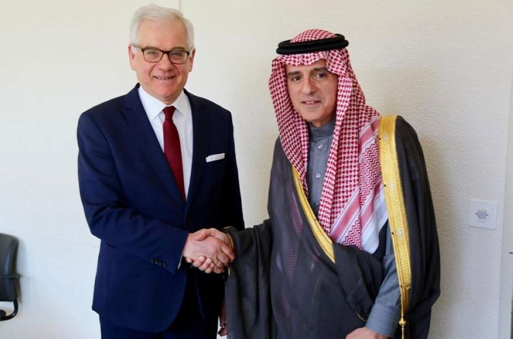 «الجبير» يلتقي وزيري خارجية السويد وبولندا
