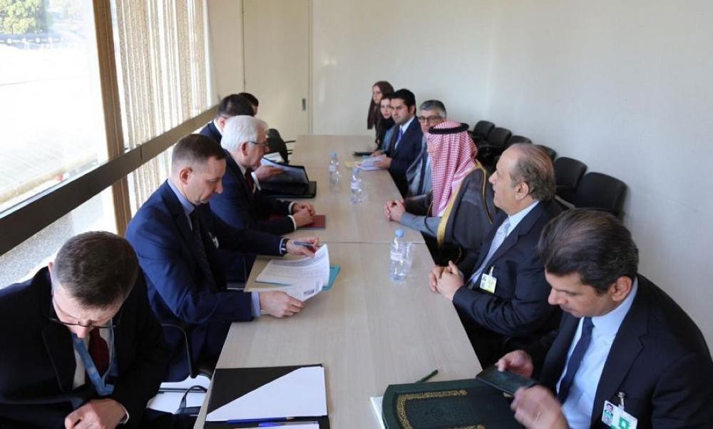 «الجبير» يلتقي وزيري خارجية السويد وبولندا