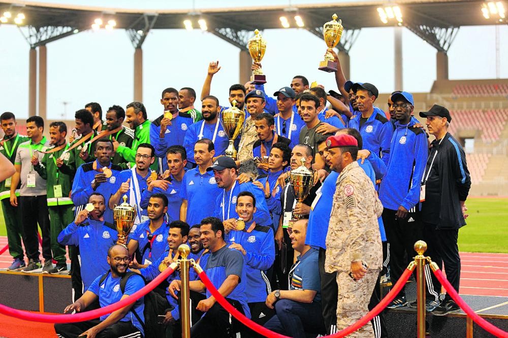 منتخب القوات الجوية يتوج بكأس اختراق الضاحية