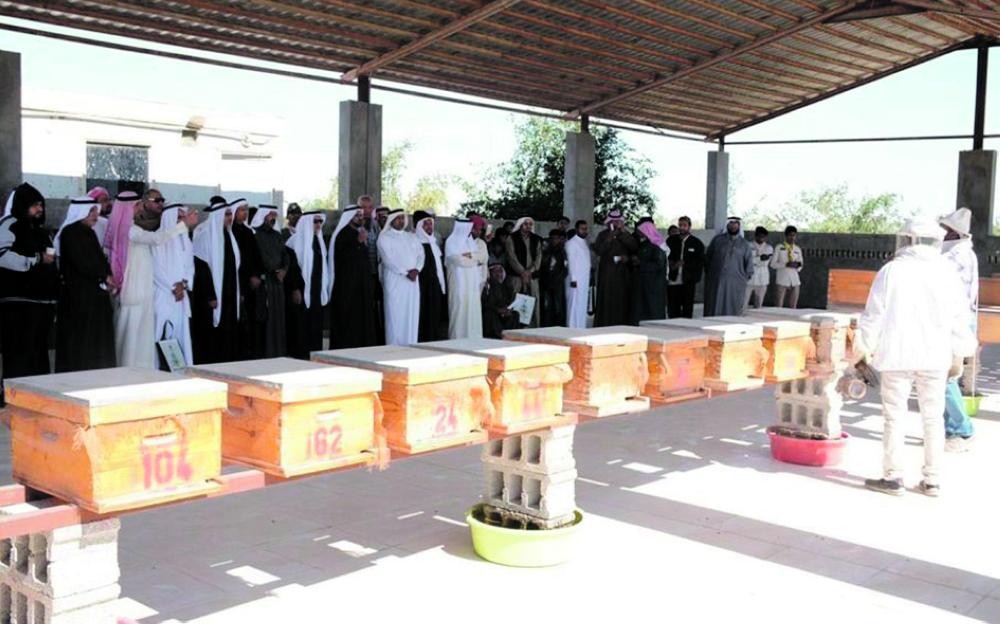 ورشة عمل إرشادية للنحالين