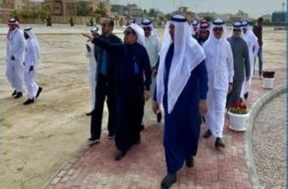 وضع حجر الأساس لمنتزه العبير بالشرقية