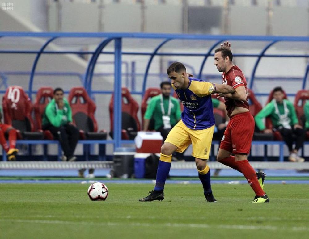 «النصر» يحقق انتصاراً صعباً على «الاتفاق»