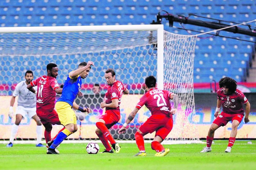 النصر يقلبها على فارس الدهناء بالثلاثة