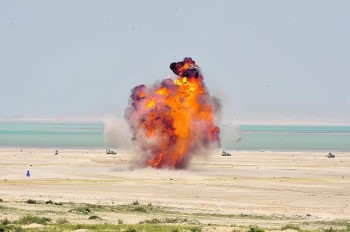 «درع الجزيرة 10» يختتم تدريباته بالذخيرة الحية