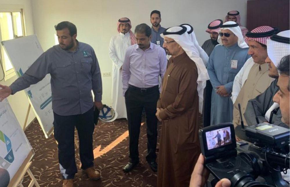 الفالح يتفقَّد مجموعة من مشروعات 'مدن' بالجوف