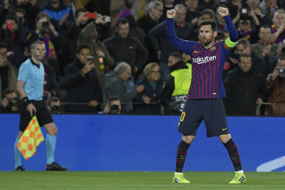 برشلونة في ربع النهائي بفضل ميسي
