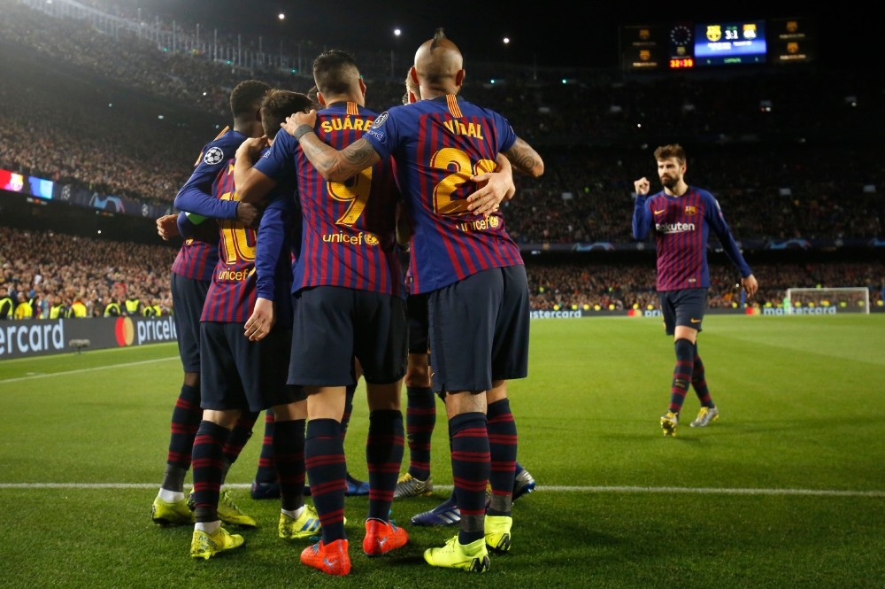 برشلونة في ربع النهائي بفضل ميسي