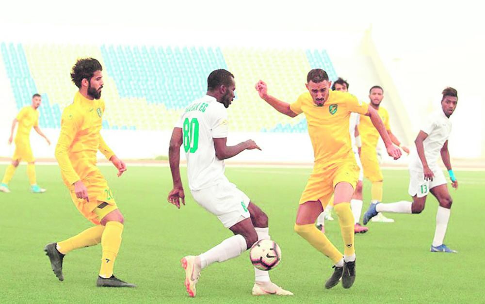 الخليج يفرط في الفوز أمام نجران