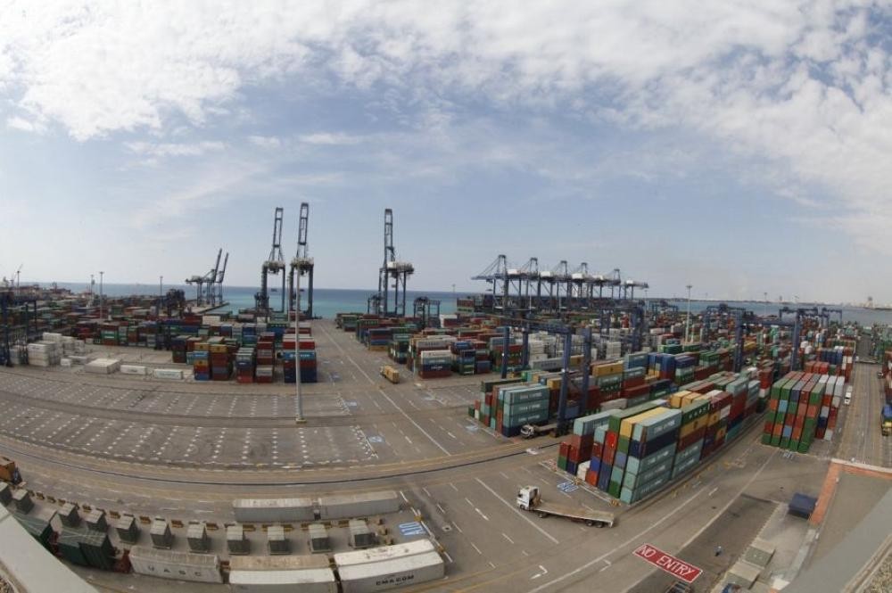 6.18% زيادة في عدد الحاويات بالموانىء التسعة