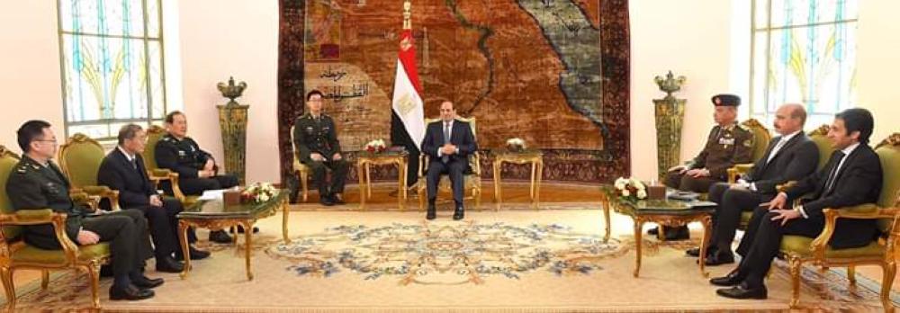 الرئيس السيسي يؤكد دعم مصر لمبادرة 'الحزام والطريق'
